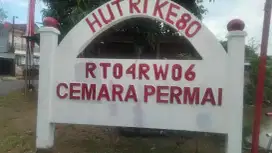 Dijual Cepat  tanah Perumahan Cemara Permai SHM 275 m² - Strategis