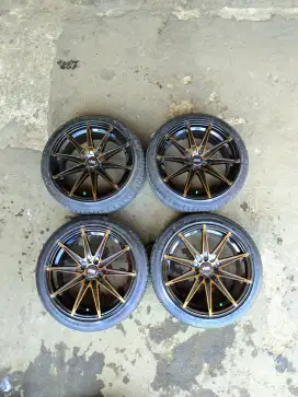 Velg jsr kccx r17 4x100 lbr7 et45 sepaket ban