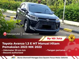 [ GARANSI 1TH ] Toyota Avanza 1.3 E MT Manual Hitam 2022/2023