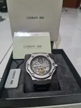 Jam tangan cerutti 1881 skeleton automatic
