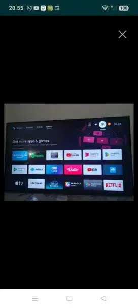TV 43 Inch SUBWOOFER ANDROID TV SOUNDBAR SPEQKER