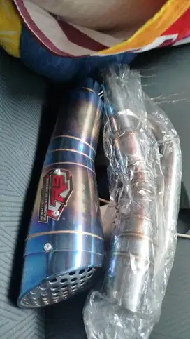Knalpot msh kondisi like new