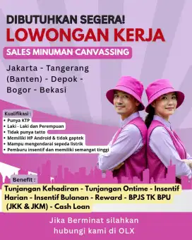 SALES DRIVER MINUMAN HAUS KELILING