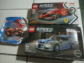 Lego F1 Ferrari Nissan Skyline Lego F1 Mclaren (Nego)