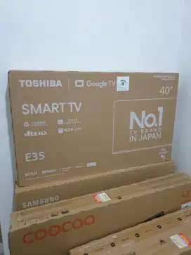 TOSHIBA GoogleTV Digital 40 inch. Baru, bisa COD & disettingkan