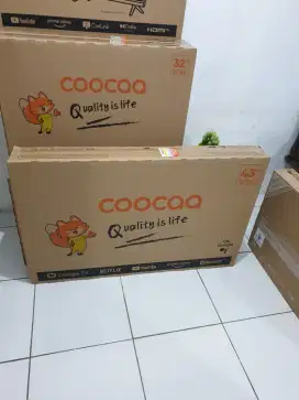 COOCAA GoogleTV digital 43 inch. Baru, bisa COD + Setting