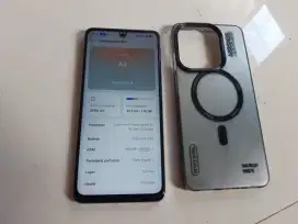 Oppo A3 NFC ram 8/128 kelengkapan hp charger