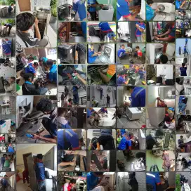 BERGARANSI CEK PERBAIKAN AC WATER HEATER KULKAS DISPENSER MESIN CUCI