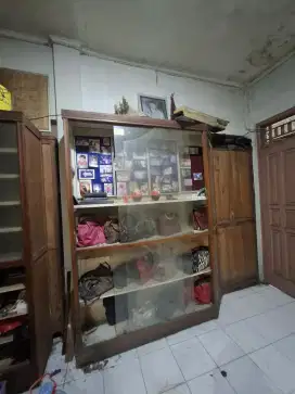 Di jual 3 rak kayu jati