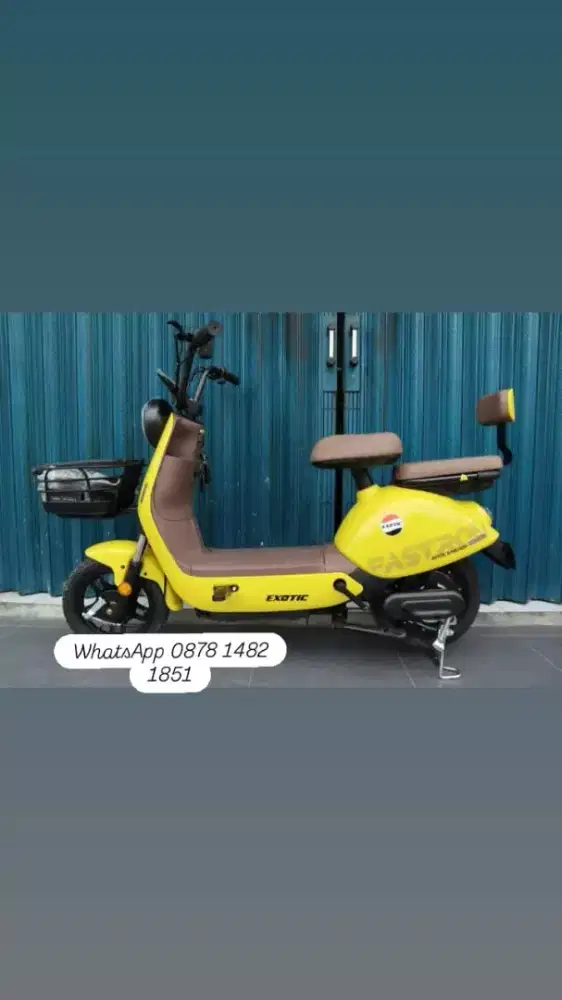 SEPEDA LISTRIK EXOTIC FASTRON BY PACIFIC BIKE