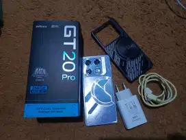 Infinix gt 20 pro ram 8/256 gb second fullset ori harga pas