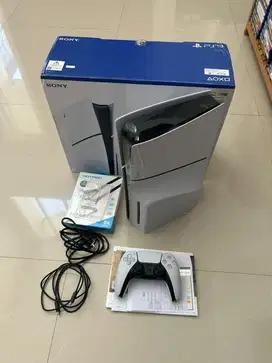 ps5 slim disc version fullset garansi sony indonesia maret 2026