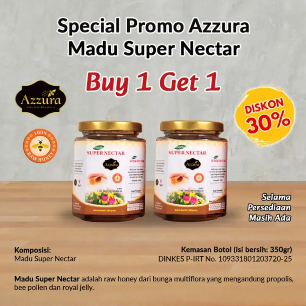MADU SUPER NECTAR free ongkir