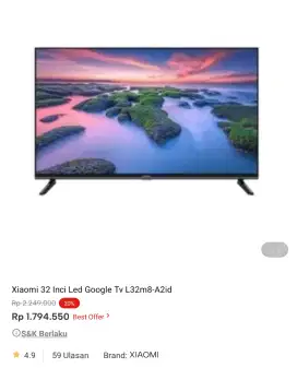 google tv promo bisa cicilan syarat ktp tanpa dp
