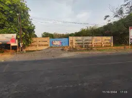 Disewakan Tanah full tembok keliling dikawasan kuliner/pergudangan