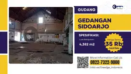 Disewakan Gudang Gedangan  Akses Tol Waru Sidoarjo - The EdGe