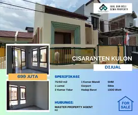 Rumah minimalis di Cisaranten Kulon Arcamanik 600 jutaan jarang ada