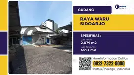 Jual Gudang  2000 Meter Raya Waru Sidoarjo dekat Surabaya - The EdGe