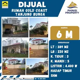 DIJUAL RUMAH DI GOLD COAST TANJUNG BUNGA