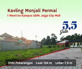 Tanah SHM Murah: 1 Menit UGM, Dekat Jalan Palagan Sleman