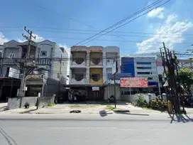 Ruko jalan besar Pancing daerah medan timur