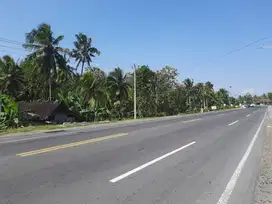 tanah murah,pinggir jalan nasional.lokasi timur polres kulon progo