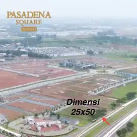 Kavling Komersil Pasadena Gading Serpong ROW utama