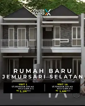 Rumah Baru Gress Modern Minimalis 2lt