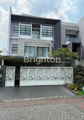 Jual rumah mewah 4 lantai north west mansion Citraland full furniture