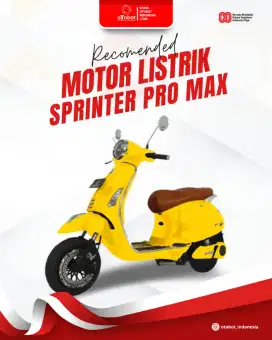 Sepeda motor listrik sprinter pro max