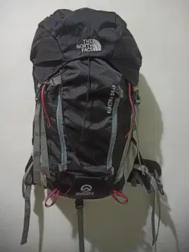 Tas Gunung TNF 45L Hitam