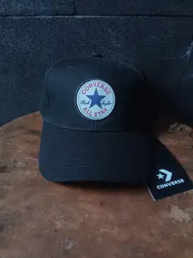 Topi Converse Chuck Taylor Hitam Baru