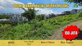 Tanah Lokasi Strategis Malang Kota Harga Murah 150 Juta