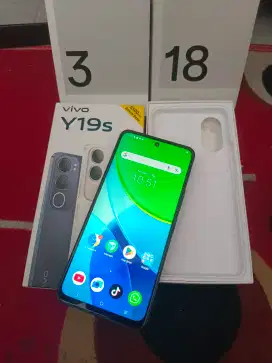 VIVO Y19S 128GB LENGKAP MULUS