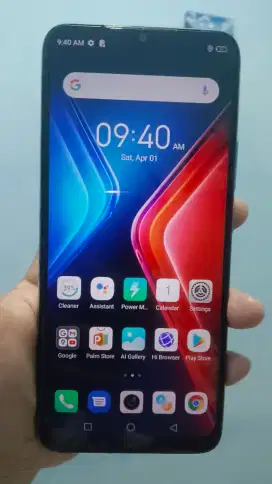 Hp infinix hot 9 play jringn 4g ram 4gb lyr poni 7in sdik jari