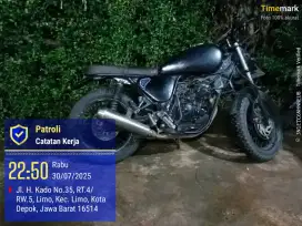 Yamaha scorpio 2008 modif Cafe racer. Jual apa adanya sesuai foto