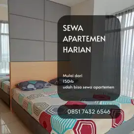 Disewakan apartemen harian Treepark Serpong BSD City