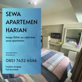 Disewakan apartemen harian Green Pramuka City