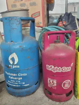 Tabung gas 12kg 2 unit kosongan
