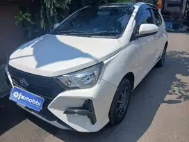 Like New TDP 7JT Daihatsu Ayla 1.0 X ADS Bensin-AT 2023 Putih