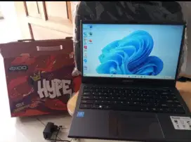 Laptop Axio Hype 10 N4020 Baru buka segel