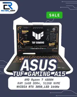 ASUS TUF GAMING A15 - FA506CIB - AMD Ryzen 7 4800H, 16GB RAM
