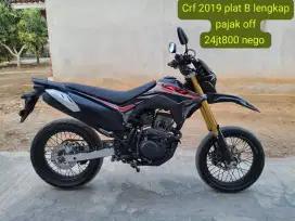 Crf 2019 plat B lengkap