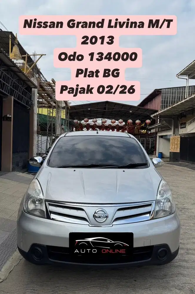 Nissan Grand Livina SV 2013 M/T