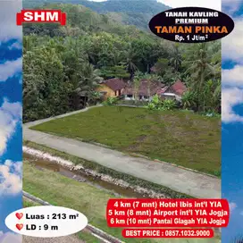 Tanah Kavling Jogja, Dekat Bandara & Pantai, Investasi Aman-Profitable
