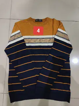 Kaos lengan panjang pria cowo size M men bs jd sweater good kondisi