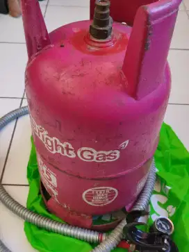 Jual Murah Bright Gas 5,5Kg (Tabung saja) dan Regulator Destec