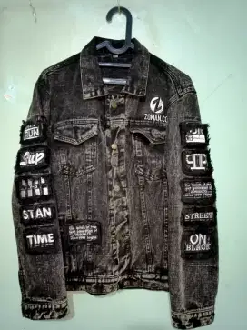 Dijual jaket levis merk Zoman C.O, size L, kondisi second msh bagus