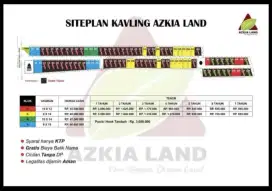 Tanah Kavling di Azkia Land ada 2kavling