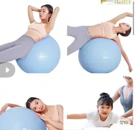 Gym ball warna biru